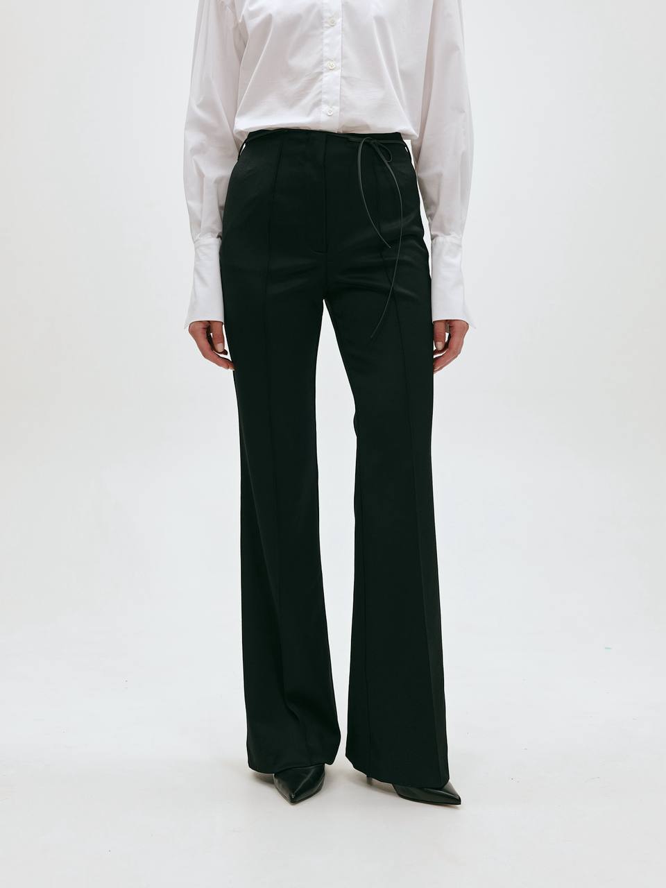 TAILORED WOOL TROUSERS