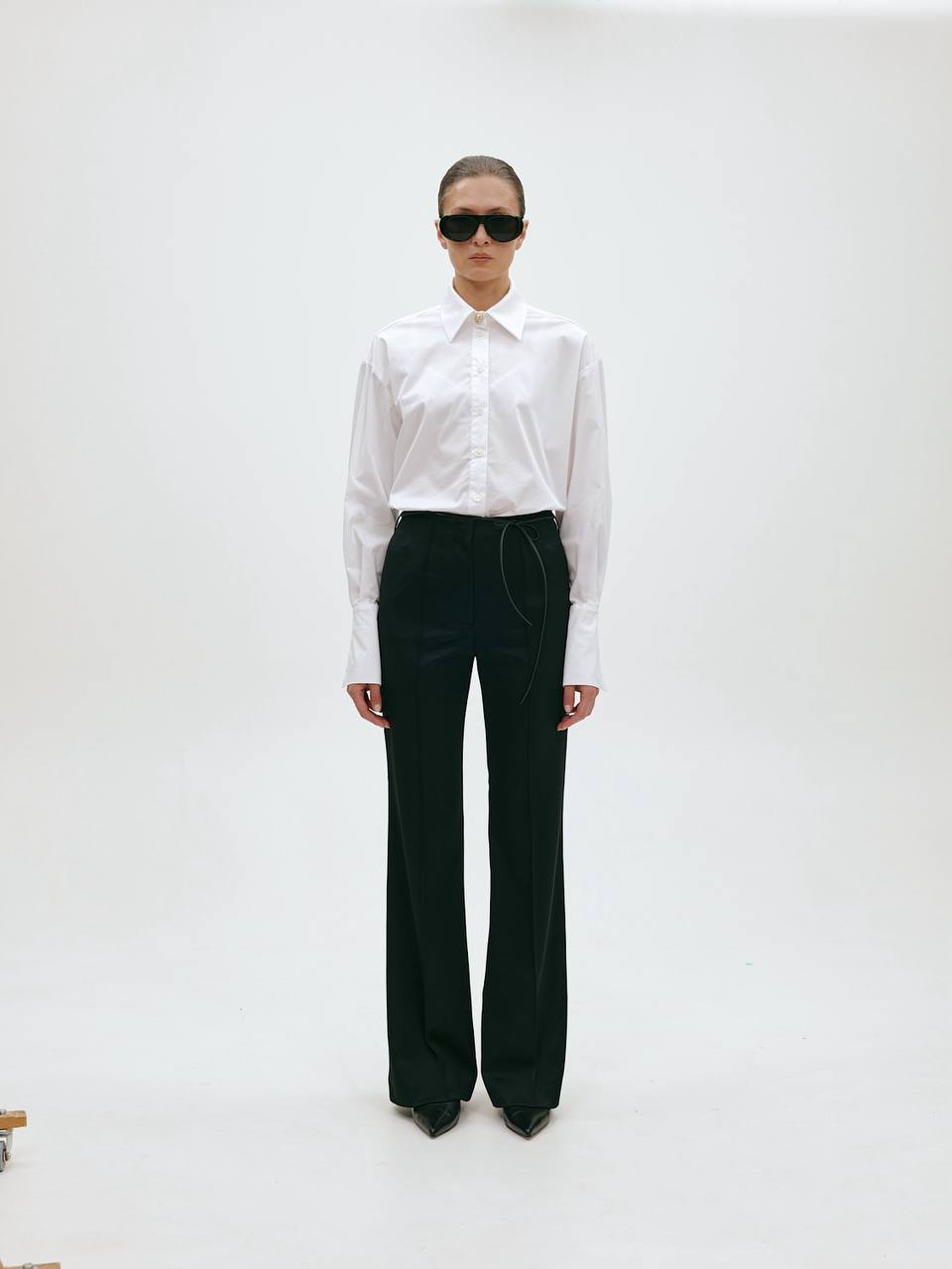 TAILORED WOOL TROUSERS